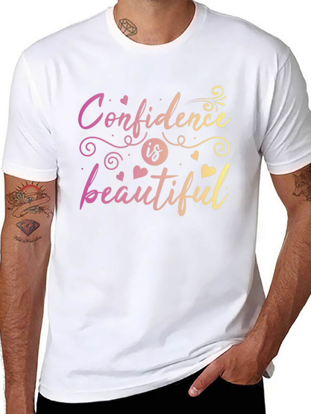 Confidence is Beautiful Graphic Tee