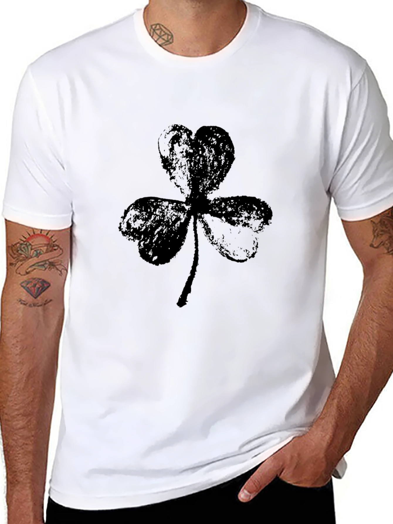 Shamrock Graphic Tee - Black St. Patricks Day T-Shirt