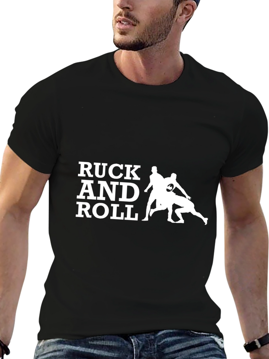 Ruck and Roll Graphic Tee - Rugby Inspired Shirt