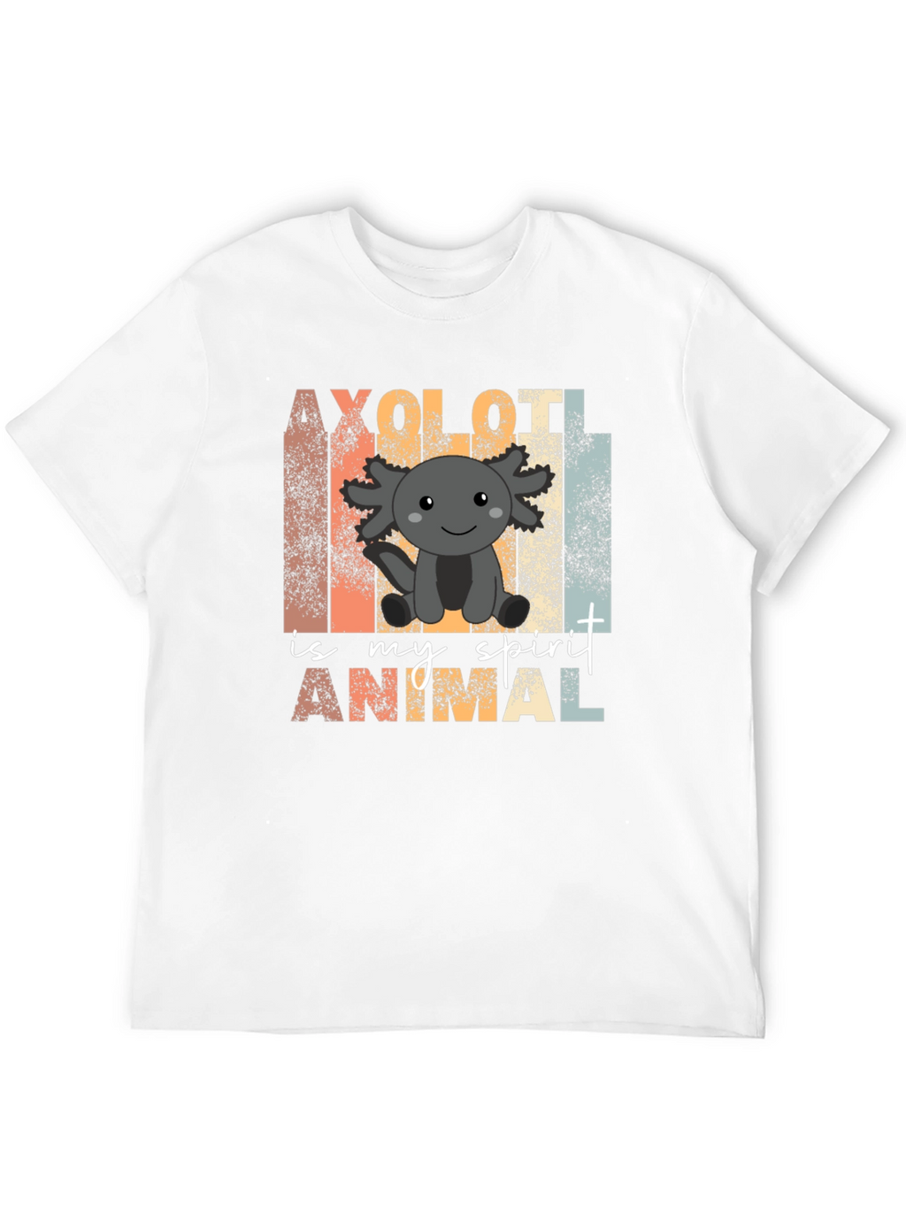 Axolotl Spirit Animal Graphic T-Shirt