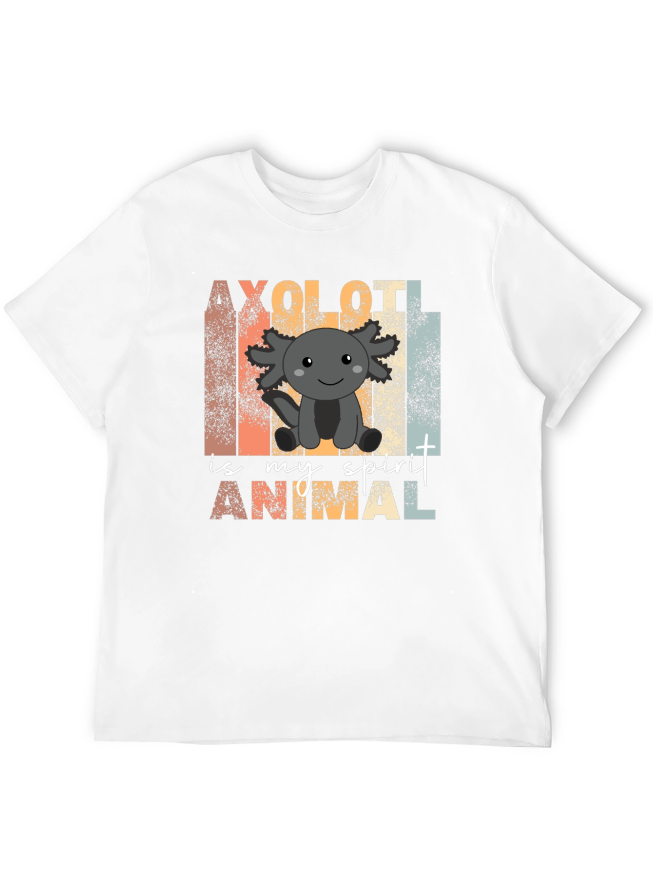 Axolotl Spirit Animal Graphic T-Shirt