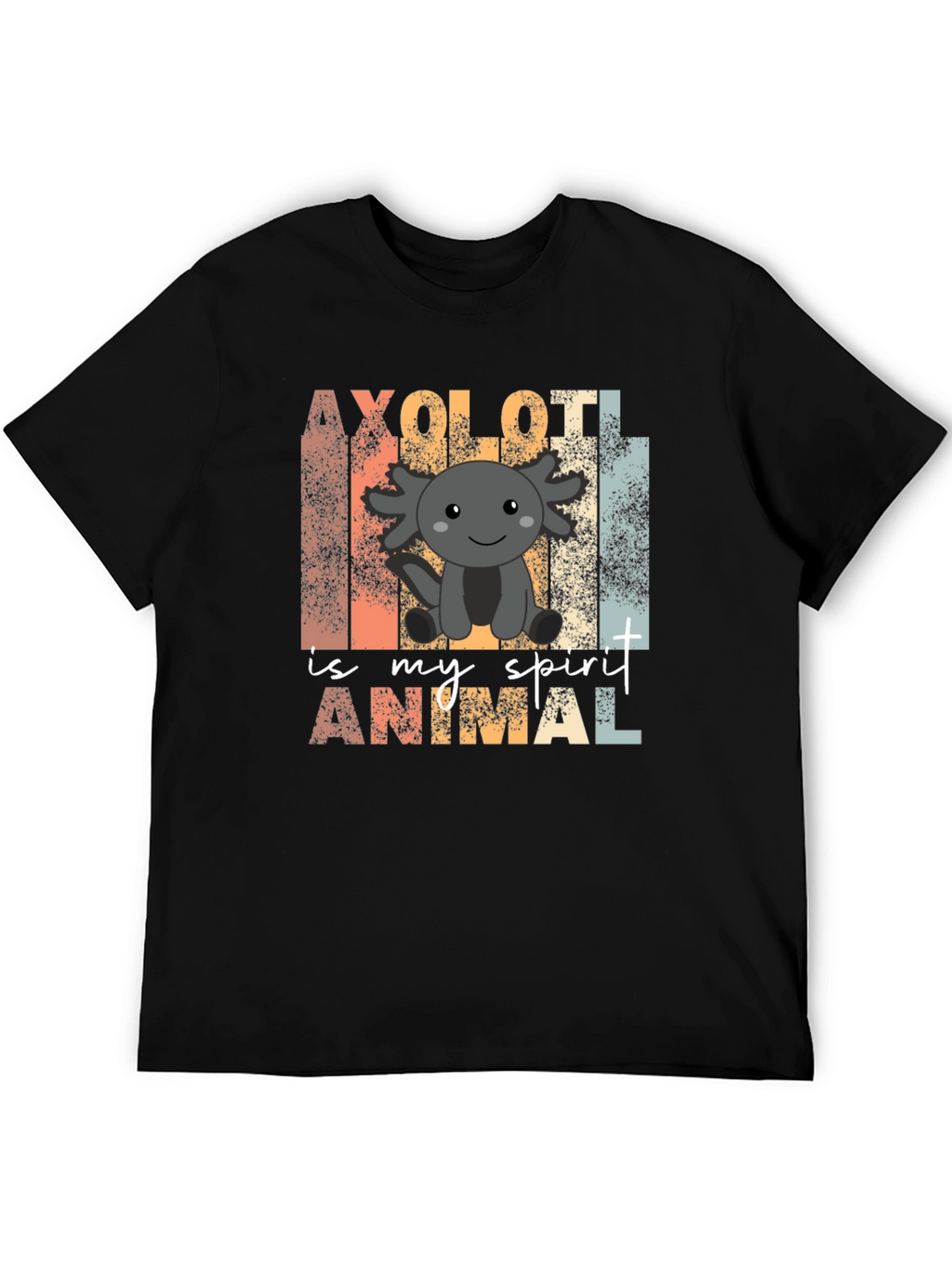 Axolotl Spirit Animal Graphic T-Shirt