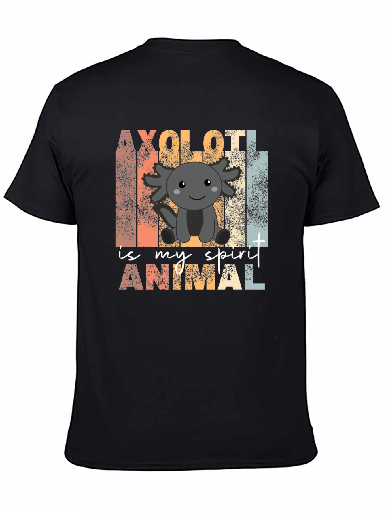 Axolotl Spirit Animal Graphic T-Shirt