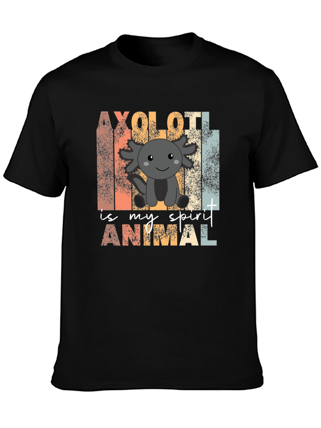 Axolotl Spirit Animal Graphic T-Shirt
