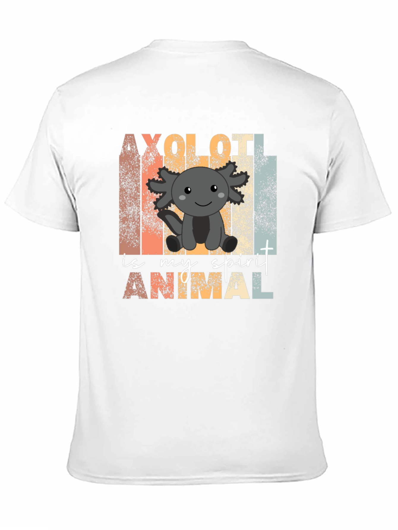 Axolotl Spirit Animal Graphic T-Shirt