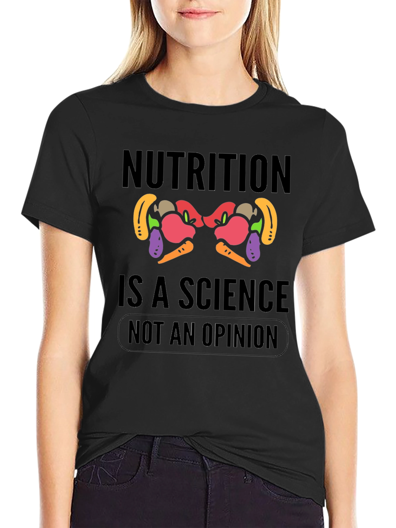 Nutrition is Science T-Shirt - Black Graphic Tee