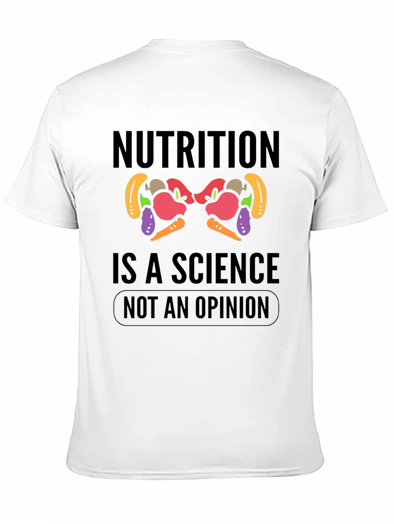 Nutrition is Science T-Shirt - Black Graphic Tee