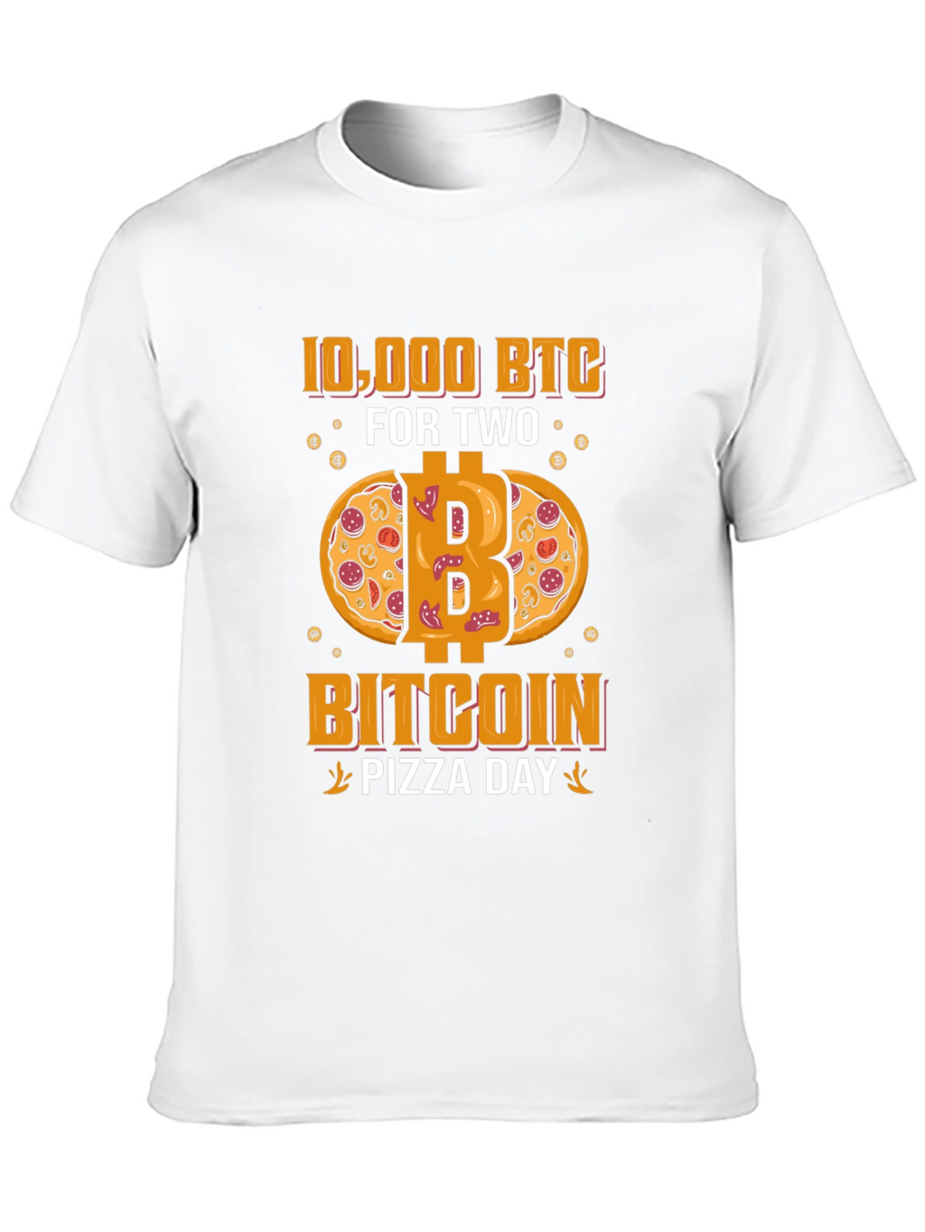 Bitcoin Pizza Day T-Shirt - Cryptocurrency Tee