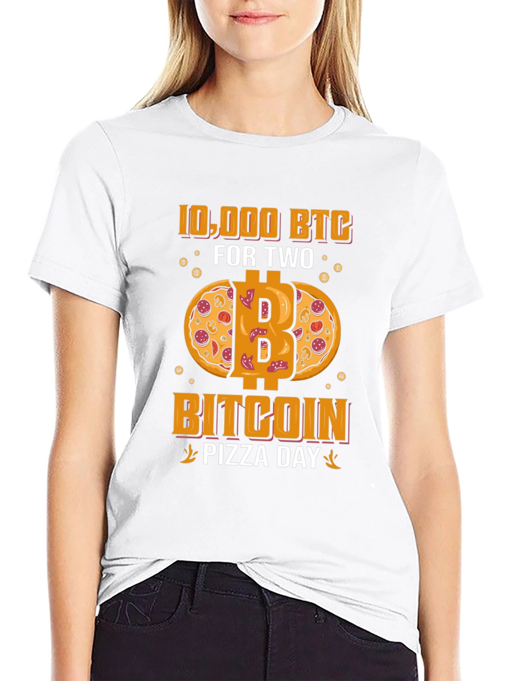 Bitcoin Pizza Day T-Shirt - Cryptocurrency Tee