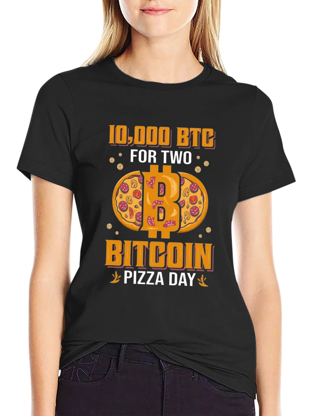 Bitcoin Pizza Day T-Shirt - Cryptocurrency Tee