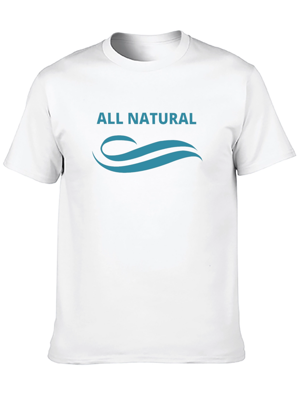All Natural Black Graphic Tee