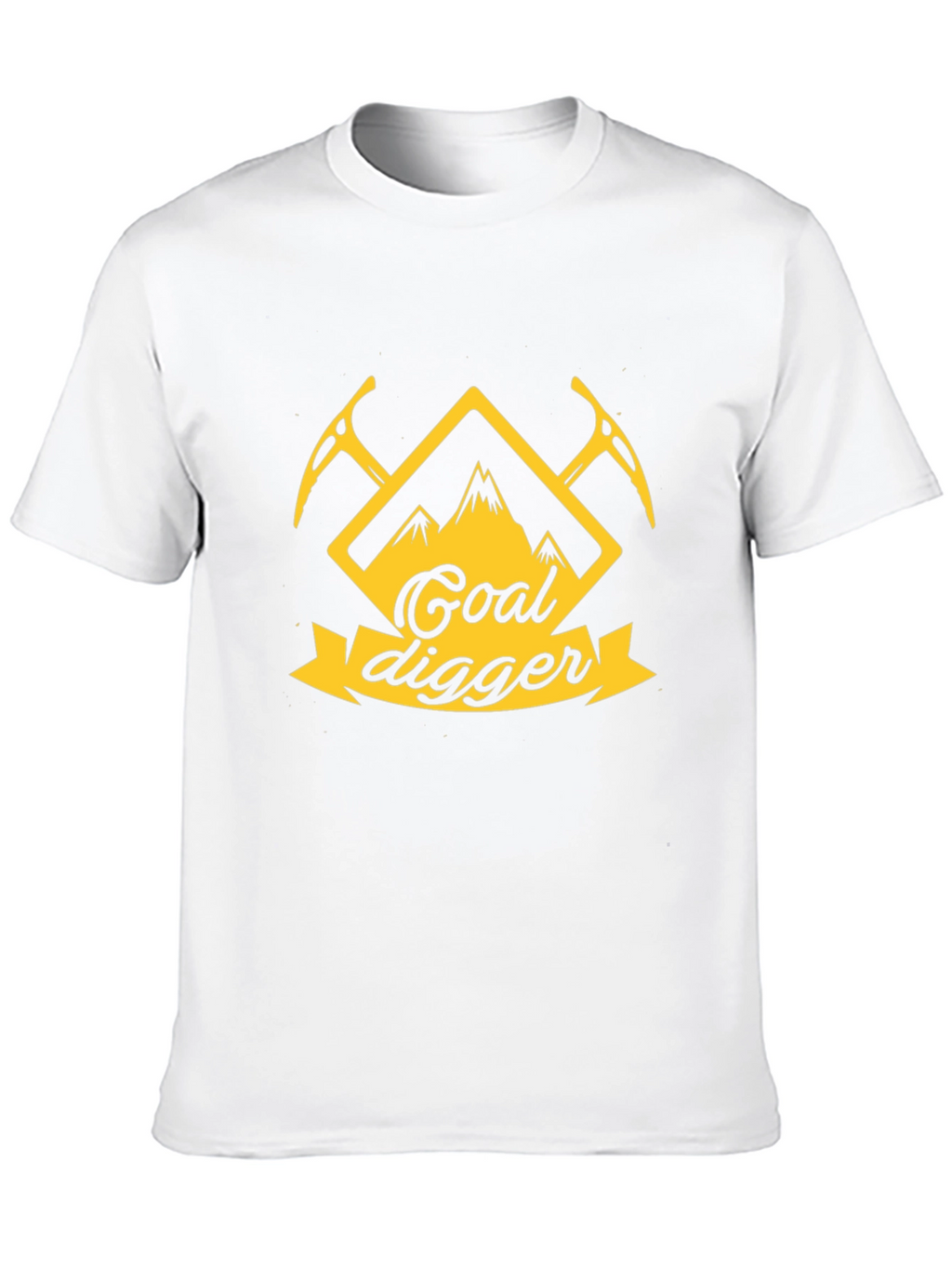 Goal Digger Graphic T-Shirt - Black