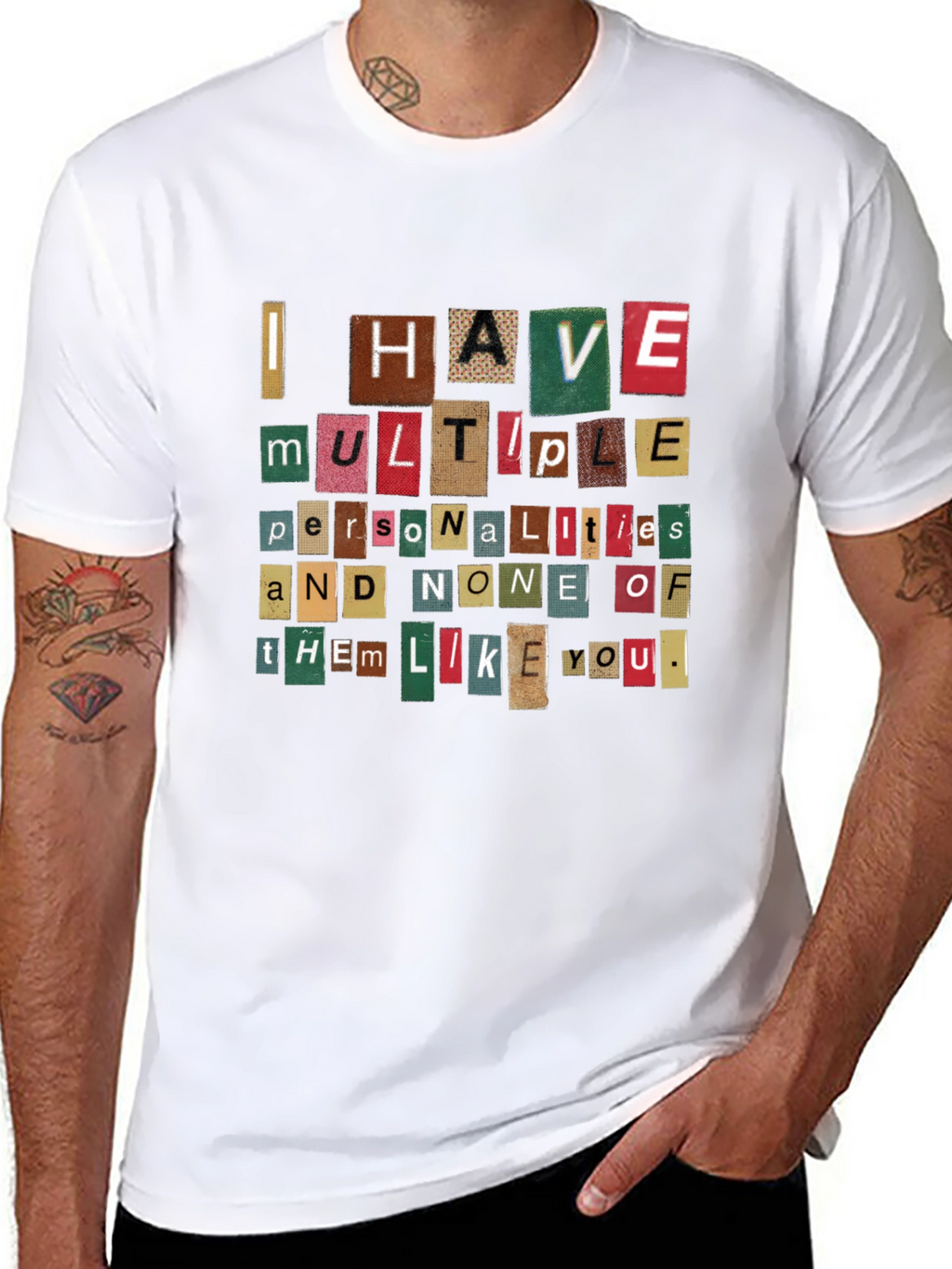 Multiple Personalities T-Shirt - Funny Sarcastic Quote