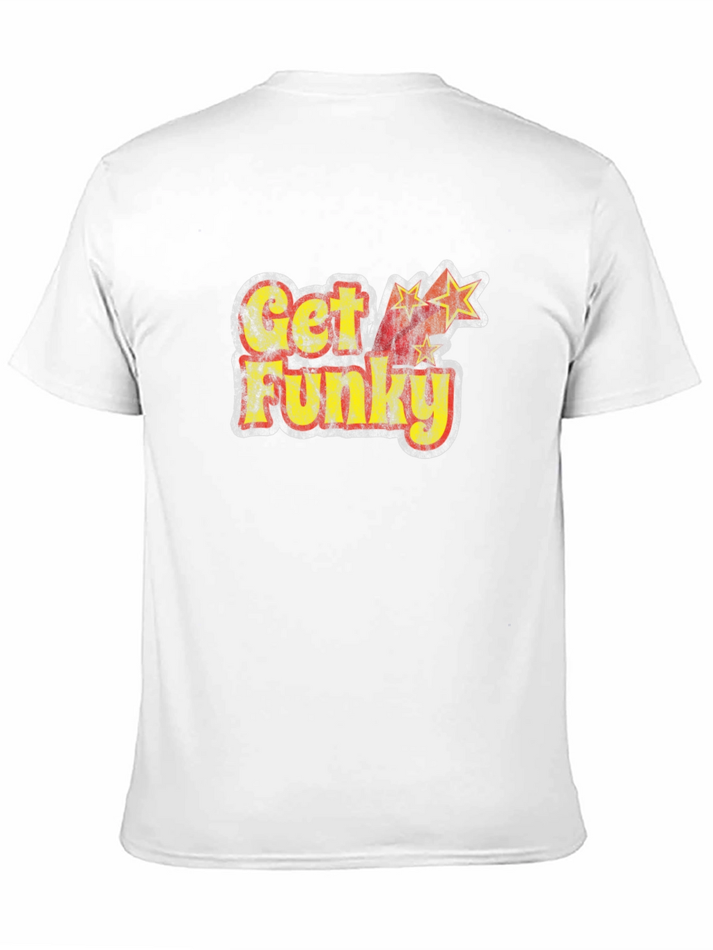 Retro Get Funky Graphic Tee - Black T-Shirt