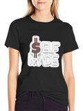 Self Made Black Graphic T-Shirt