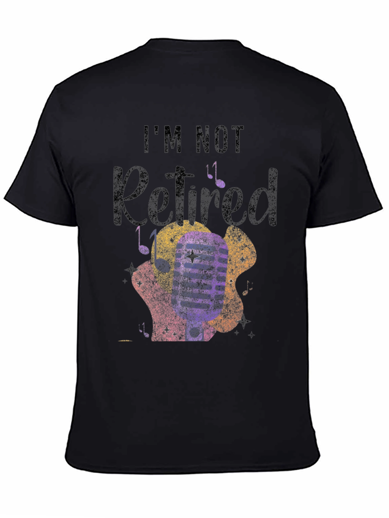 Im Not Retired Guitarist Graphic T-Shirt
