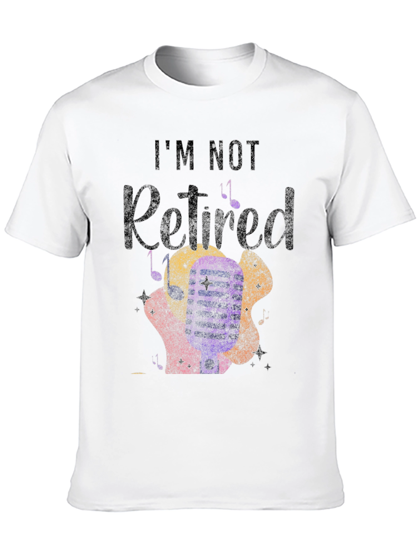 Im Not Retired Guitarist Graphic T-Shirt