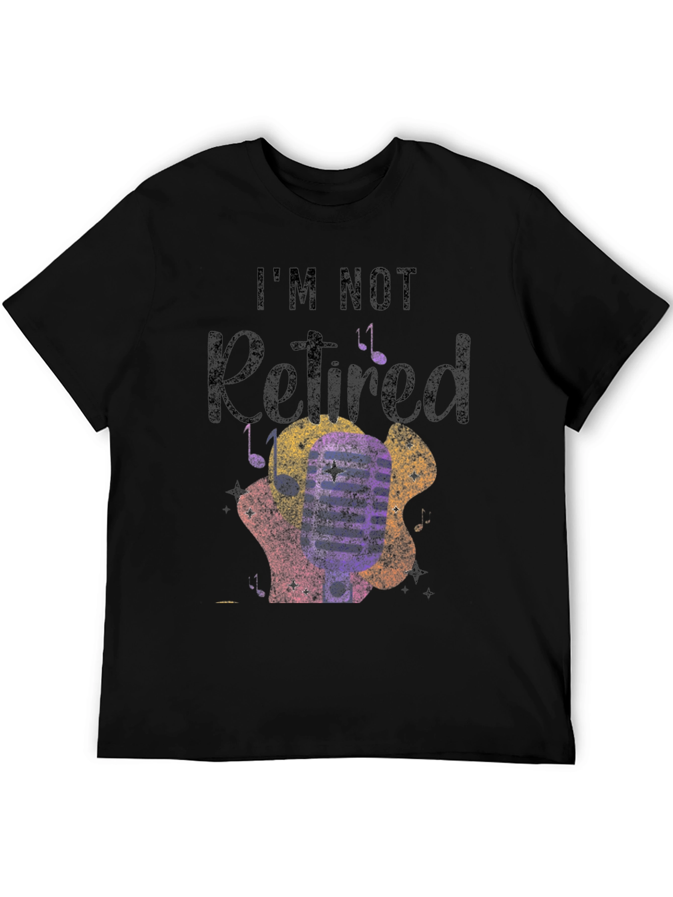 Im Not Retired Guitarist Graphic T-Shirt