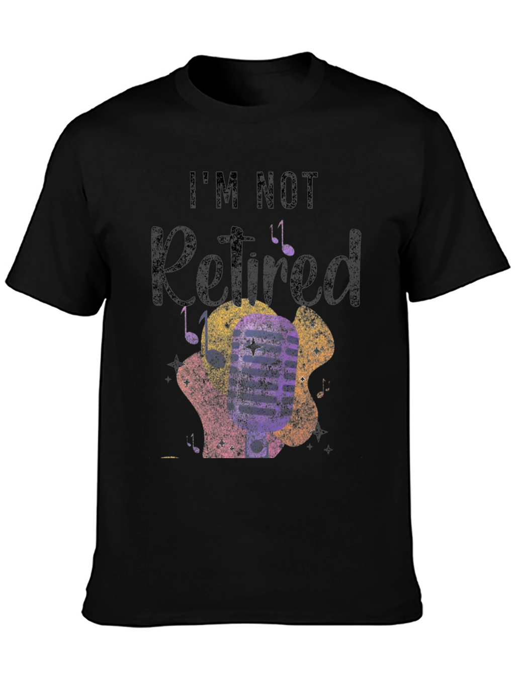 Im Not Retired Guitarist Graphic T-Shirt