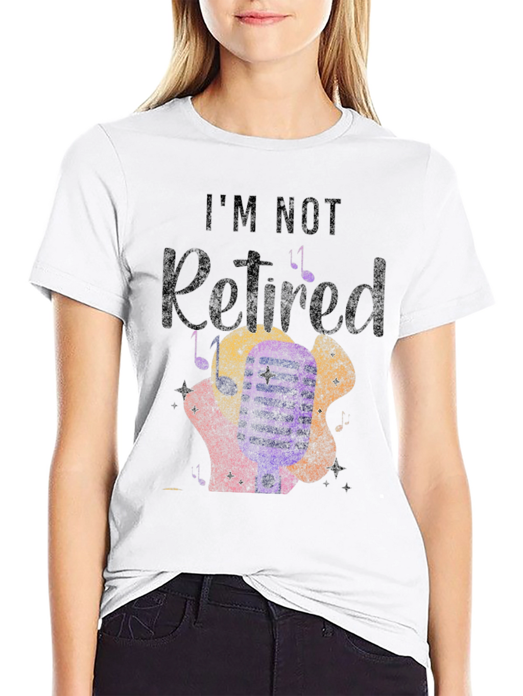 Im Not Retired Guitarist Graphic T-Shirt
