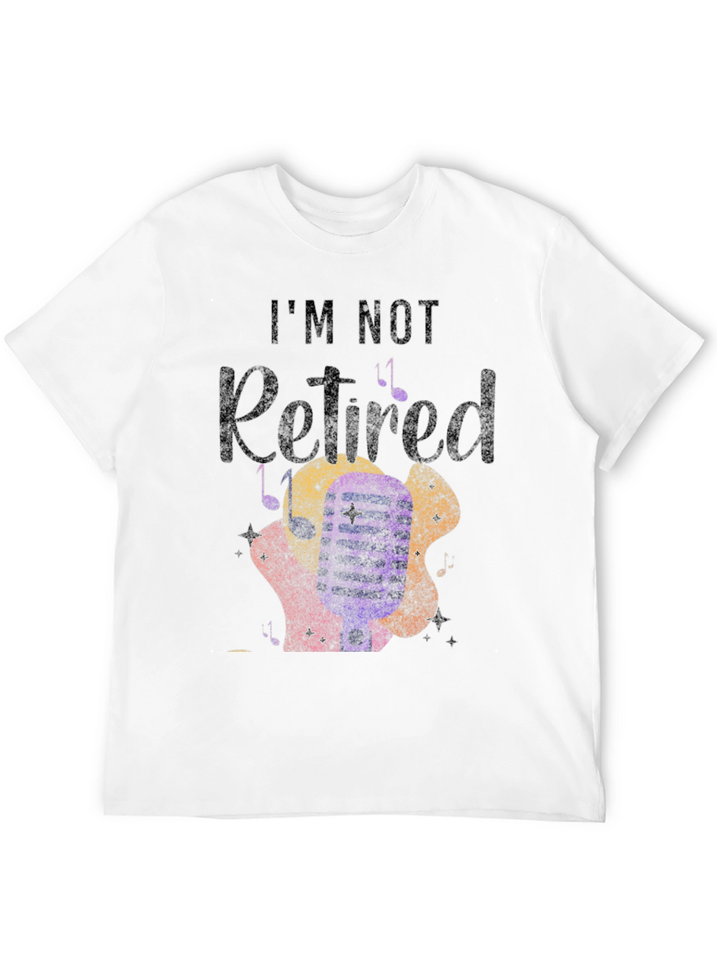 Im Not Retired Guitarist Graphic T-Shirt
