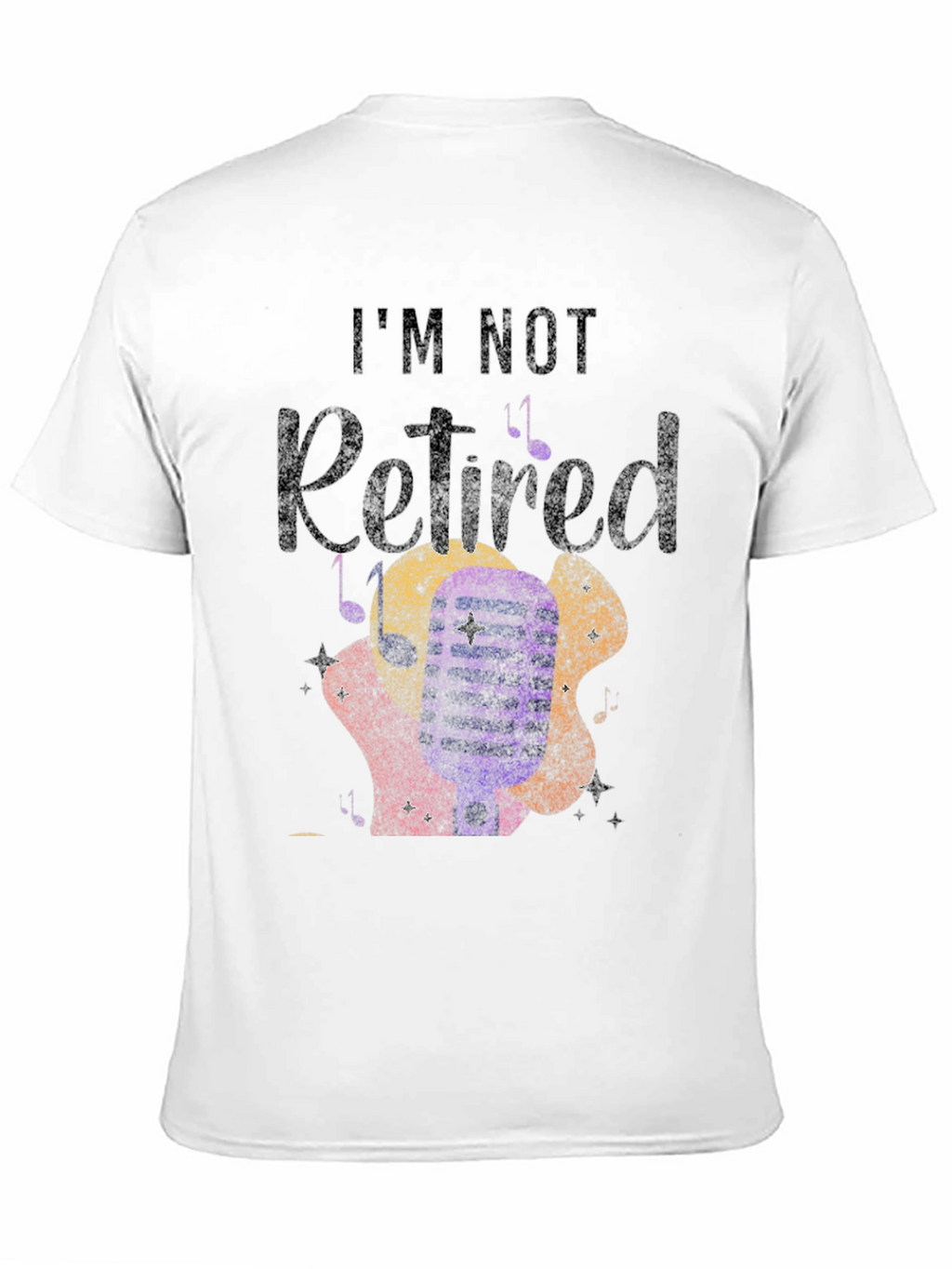 Im Not Retired Guitarist Graphic T-Shirt