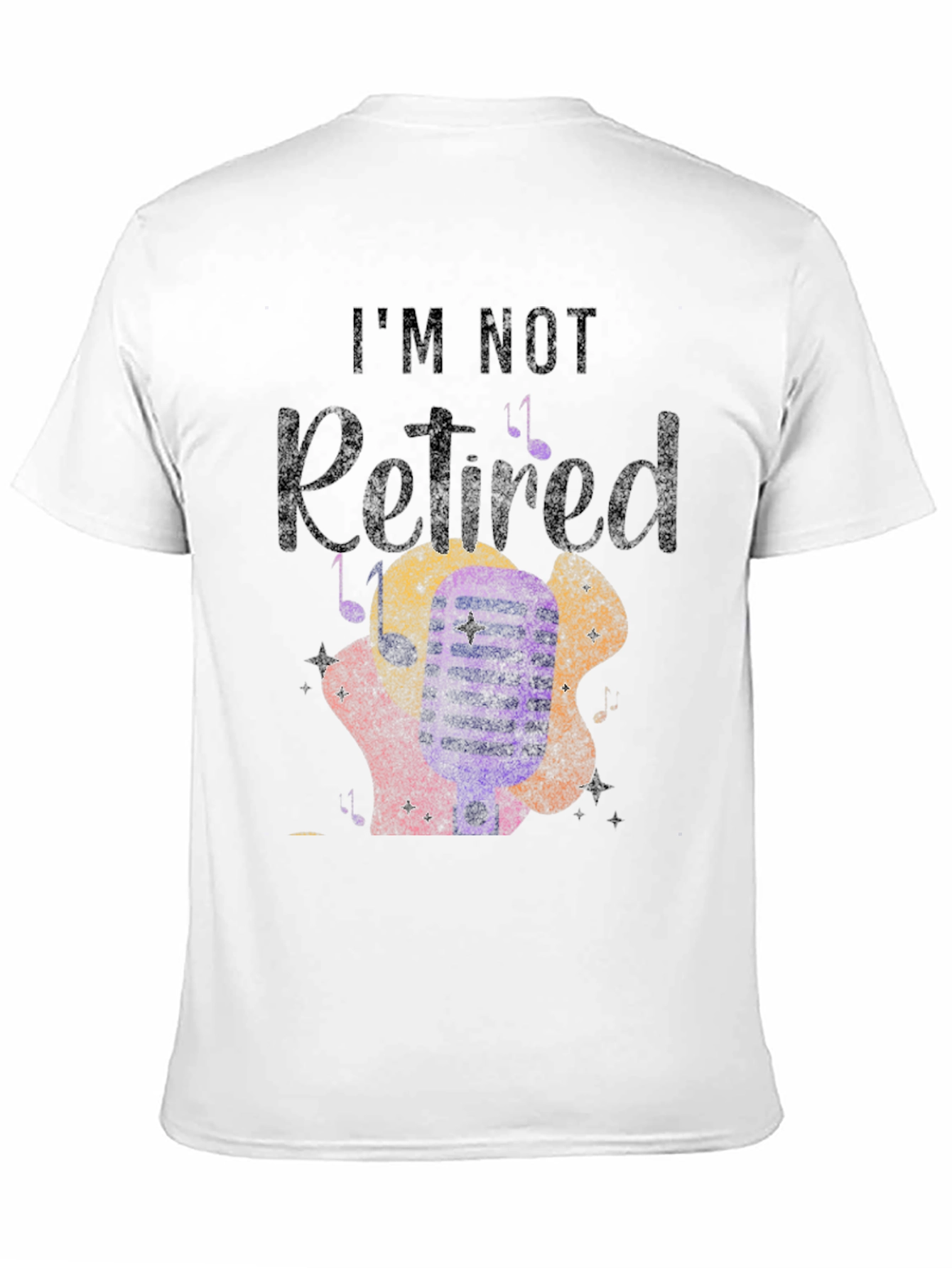 Im Not Retired Guitarist Graphic T-Shirt
