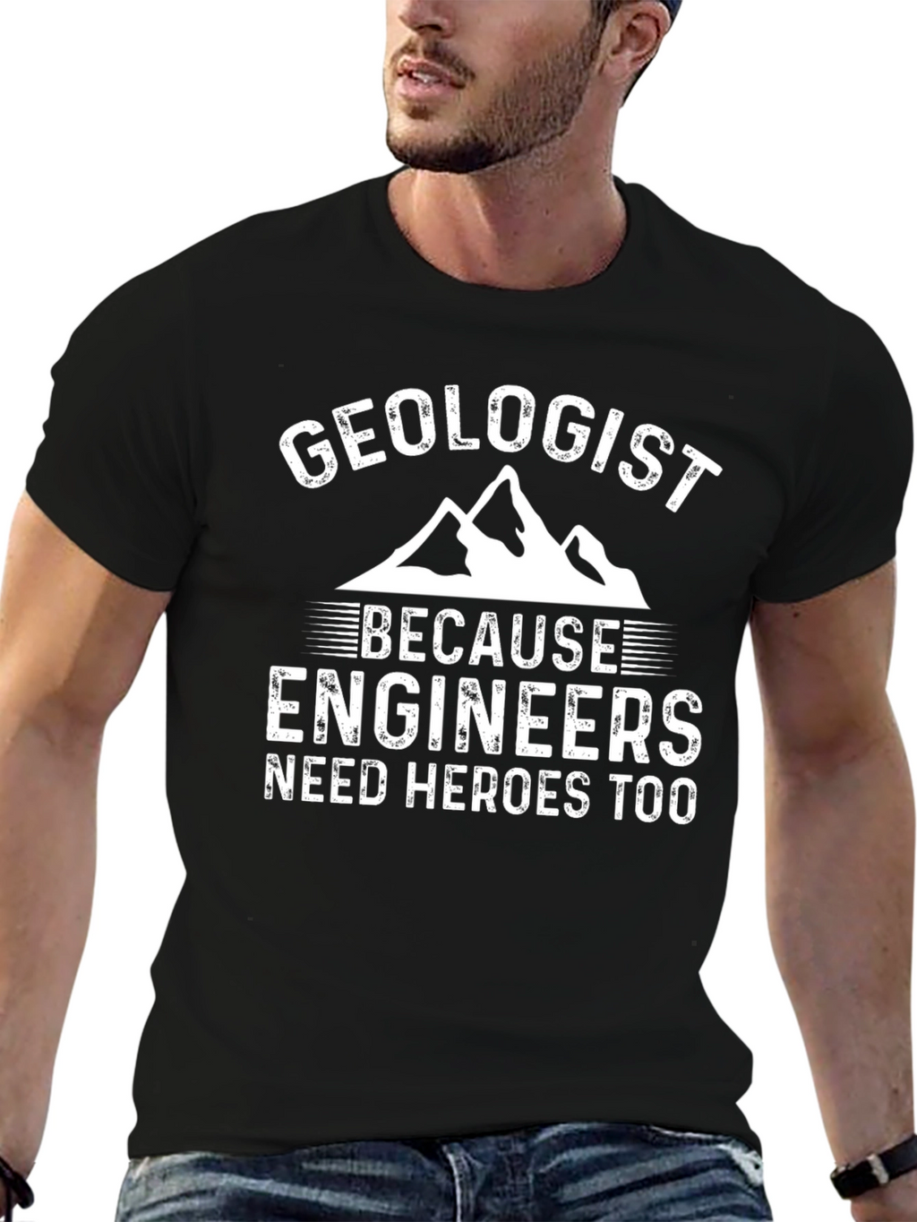 Geologist Hero T-Shirt - Funny Engineer Gift