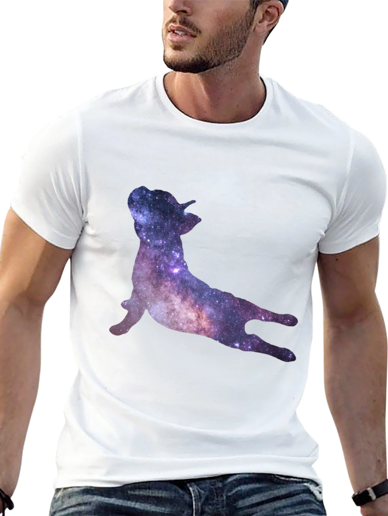 Cosmic Dog T-Shirt - Galaxy Pup Design