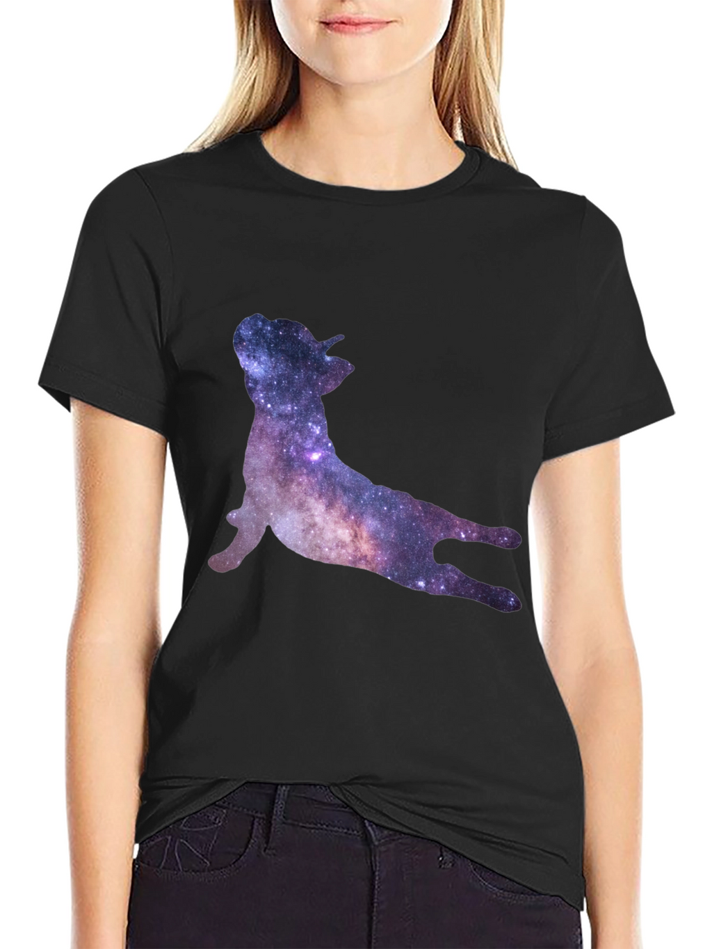 Cosmic Dog T-Shirt - Galaxy Pup Design