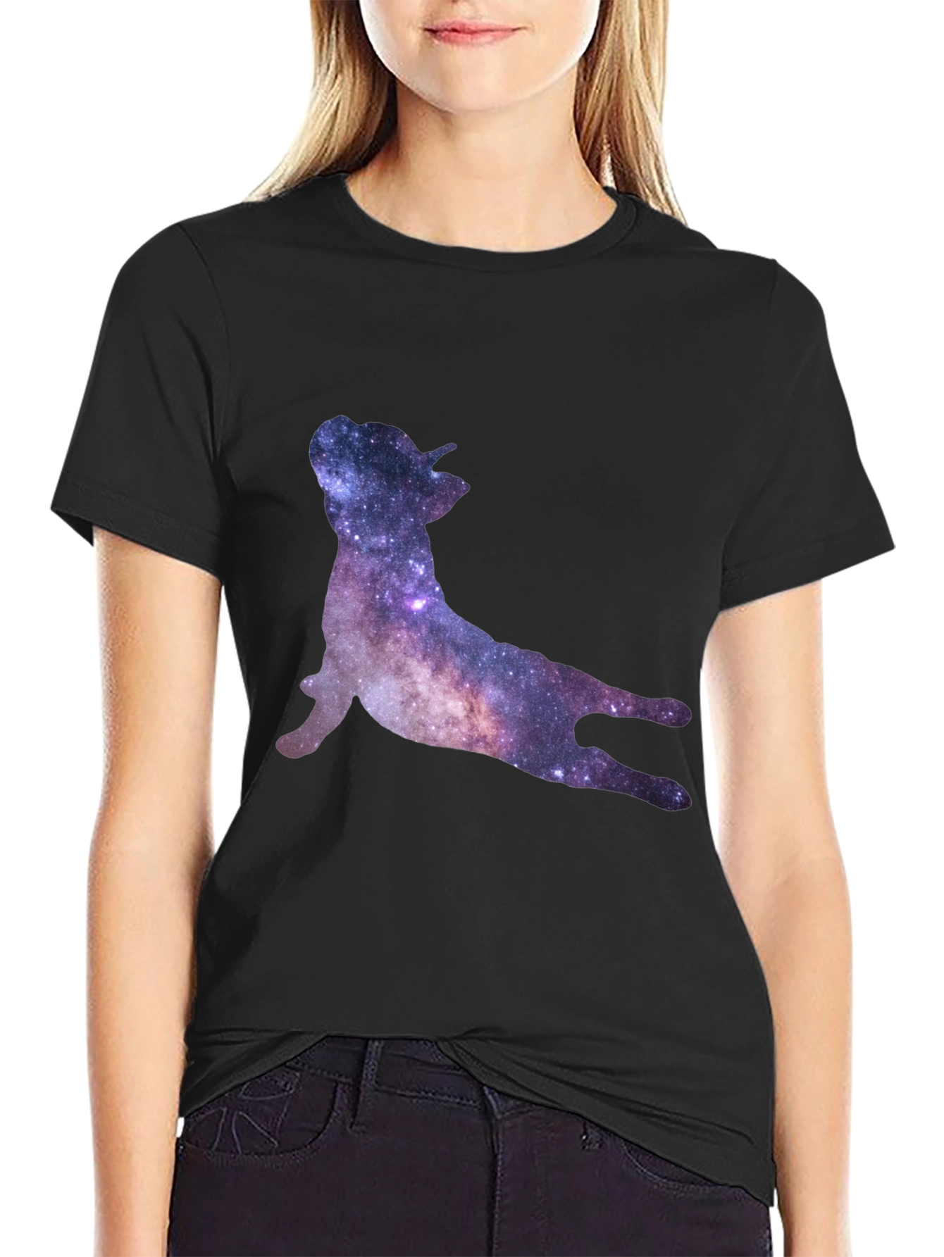 Cosmic Dog T-Shirt - Galaxy Pup Design
