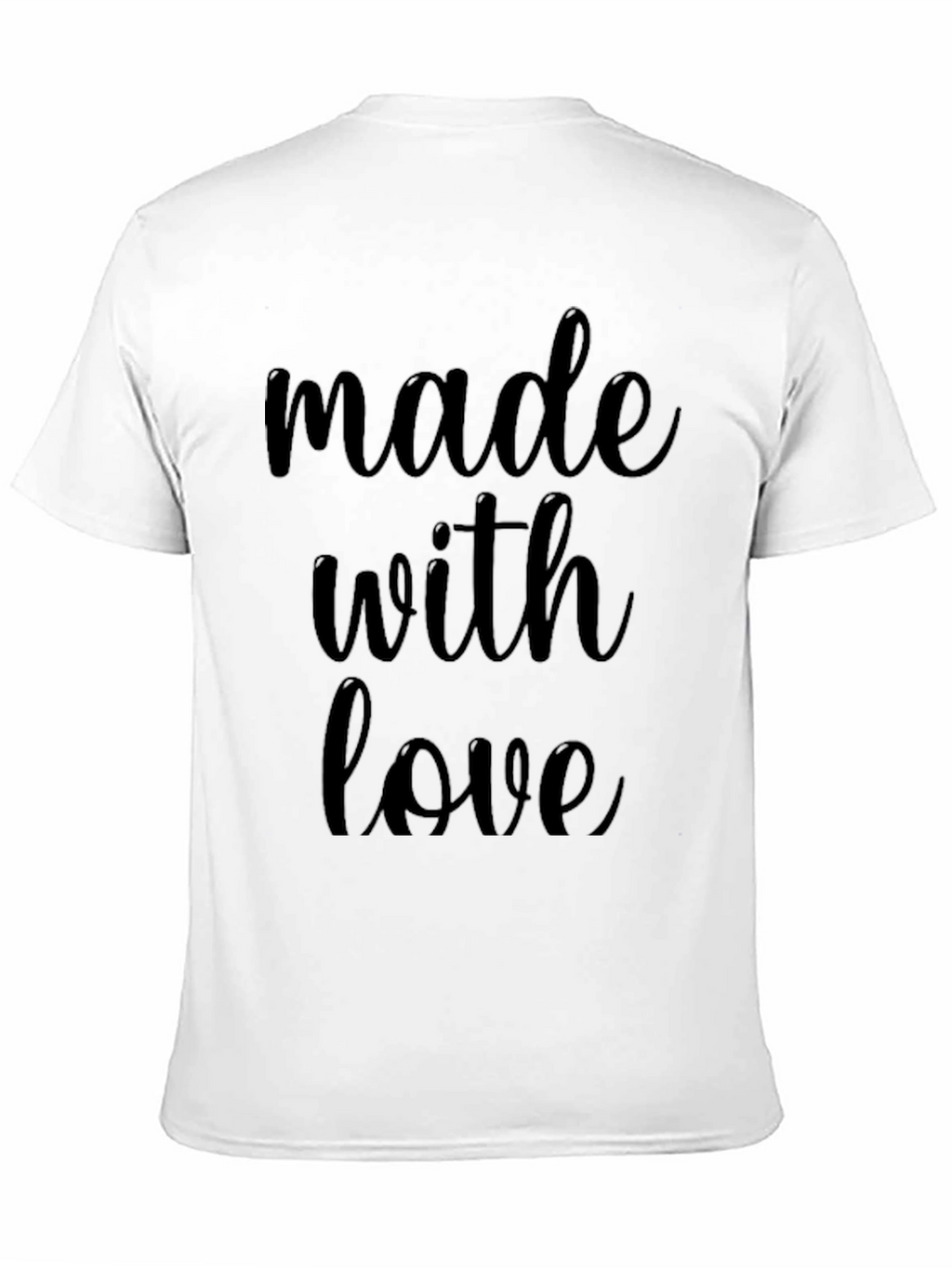 Made With Love Graphic Tee - Black