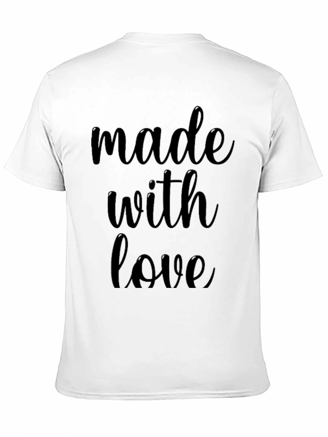 Made With Love Graphic Tee - Black