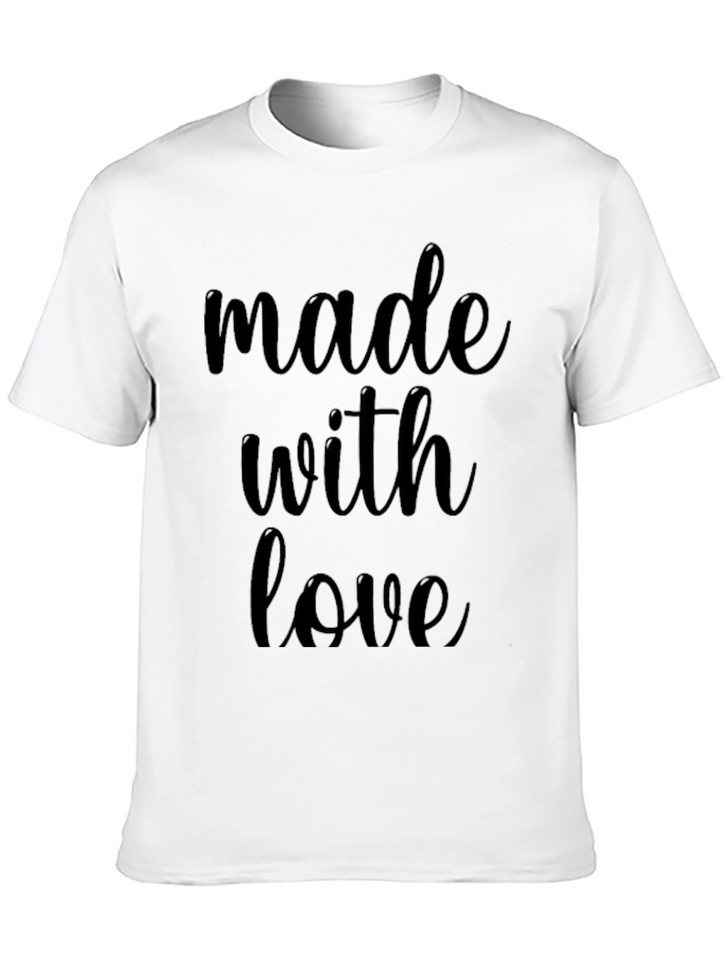 Made With Love Graphic Tee - Black