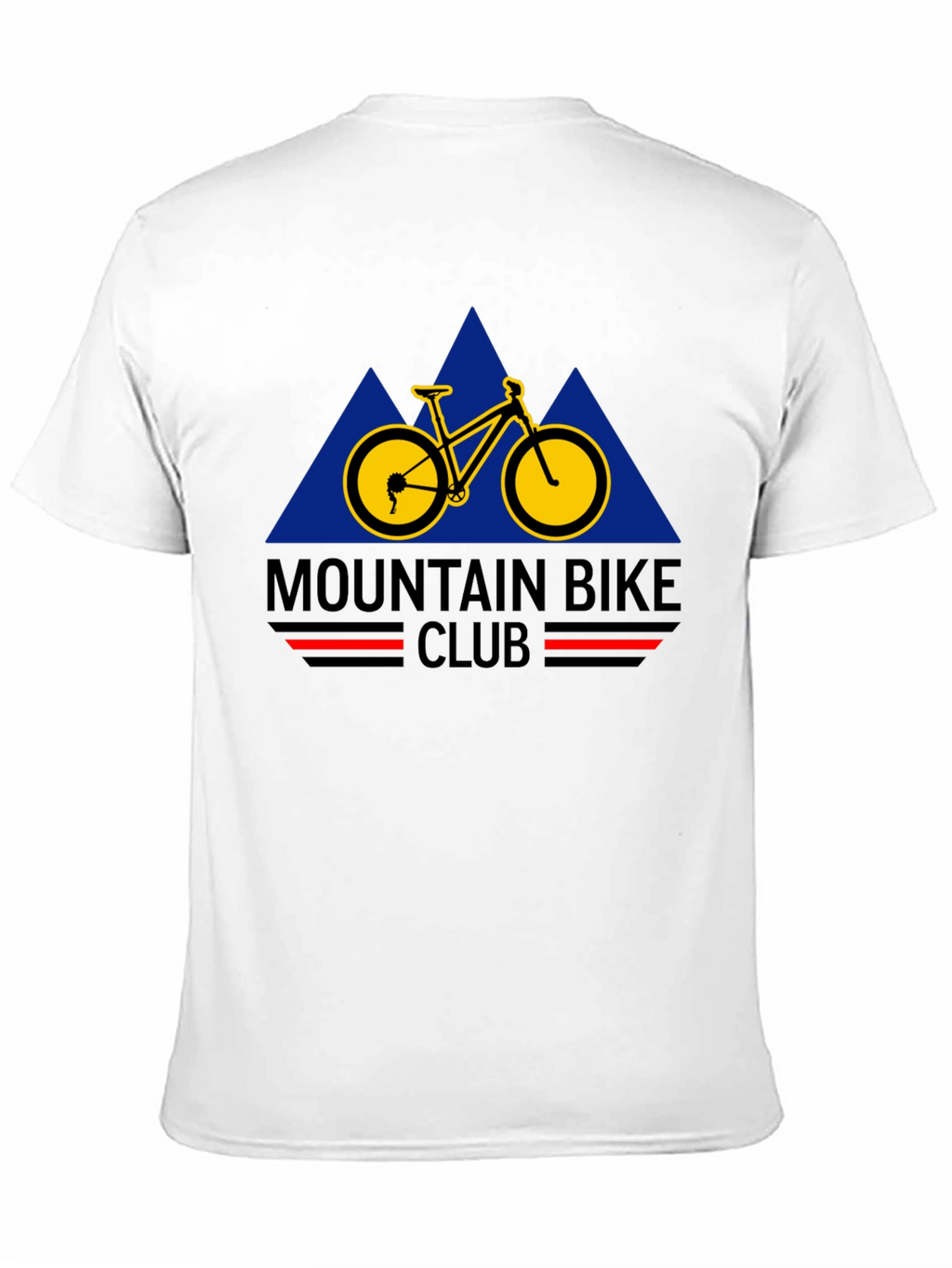 Mountain Bike Club Black Graphic Tee