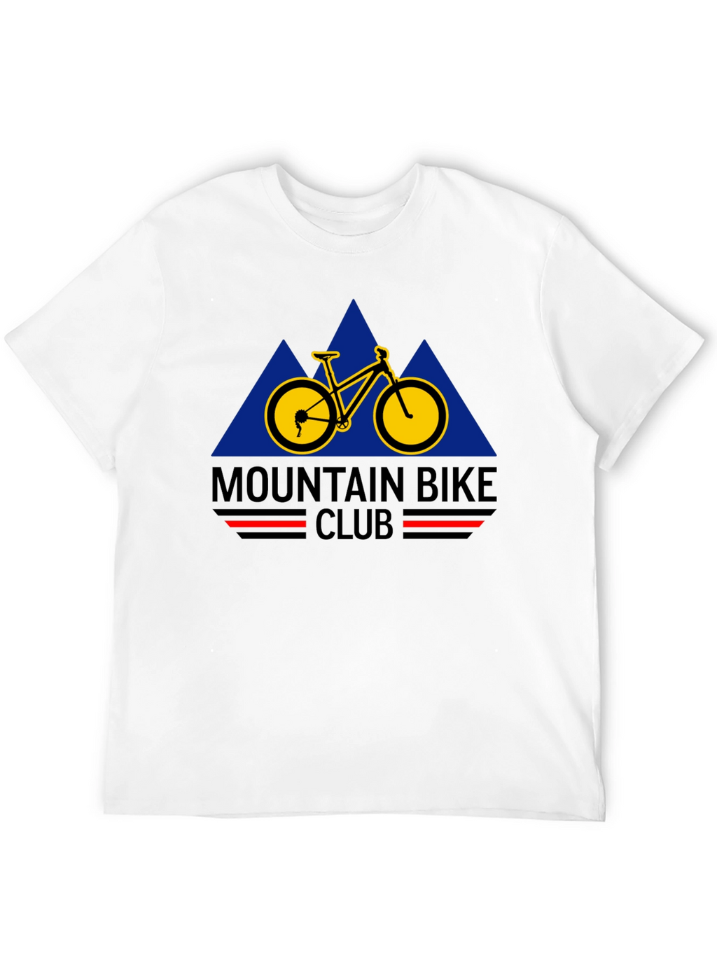 Mountain Bike Club Black Graphic Tee