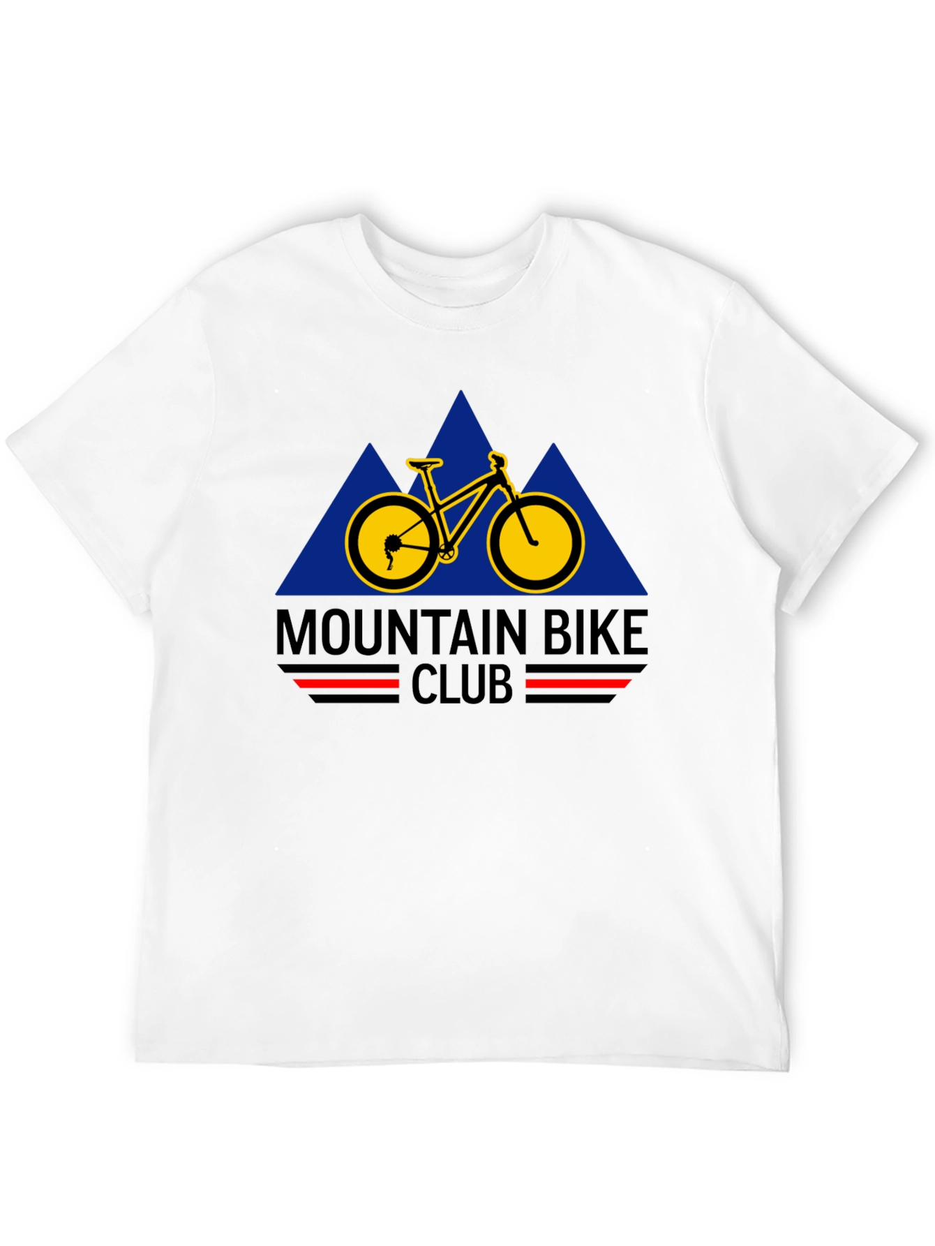 Mountain Bike Club Black Graphic Tee