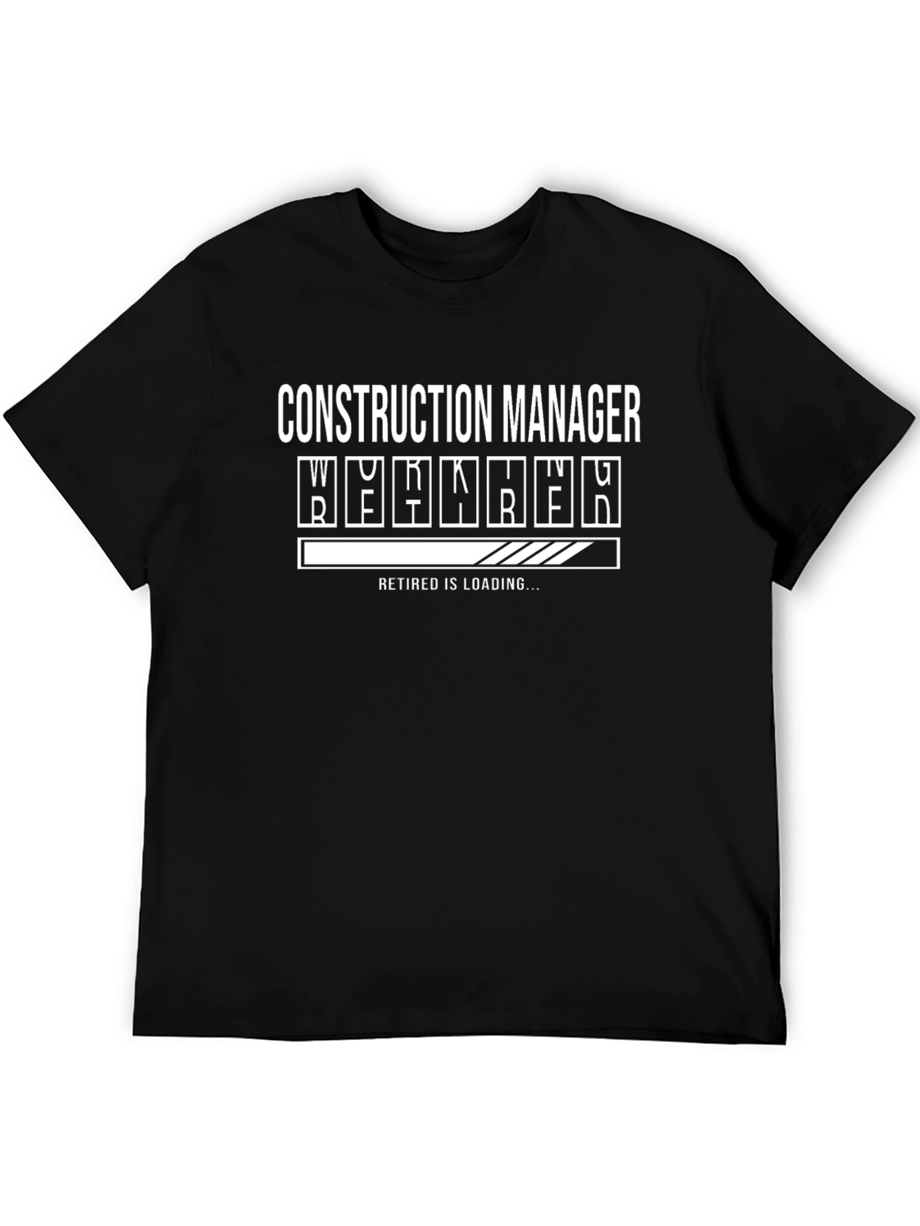 Construction Manager Loading Retirement T-Shirt