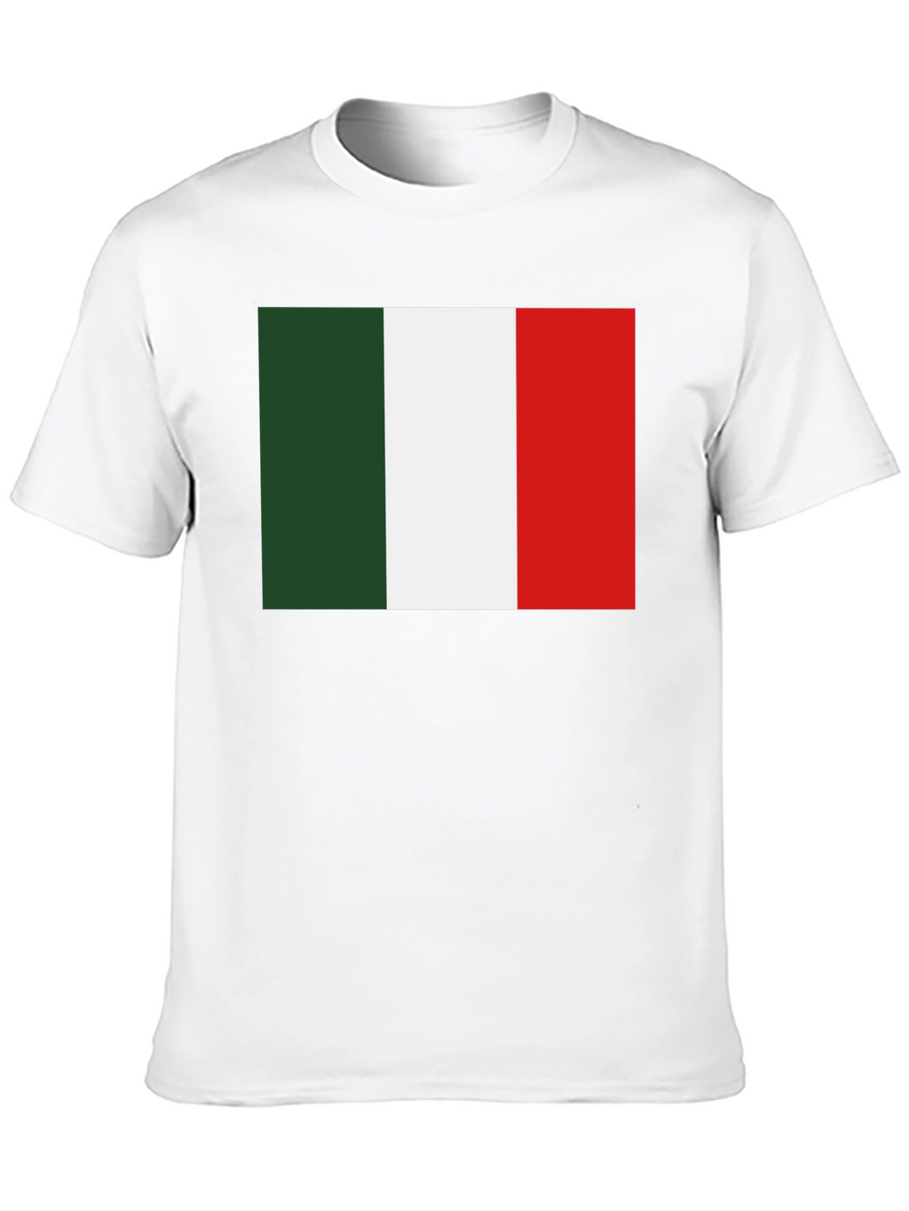Italy Flag Graphic Tee - Black