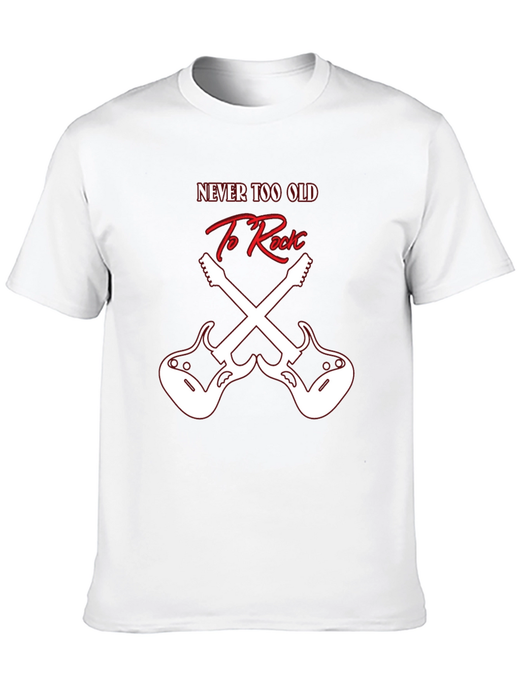 Never Too Old to Rock Graphic Tee