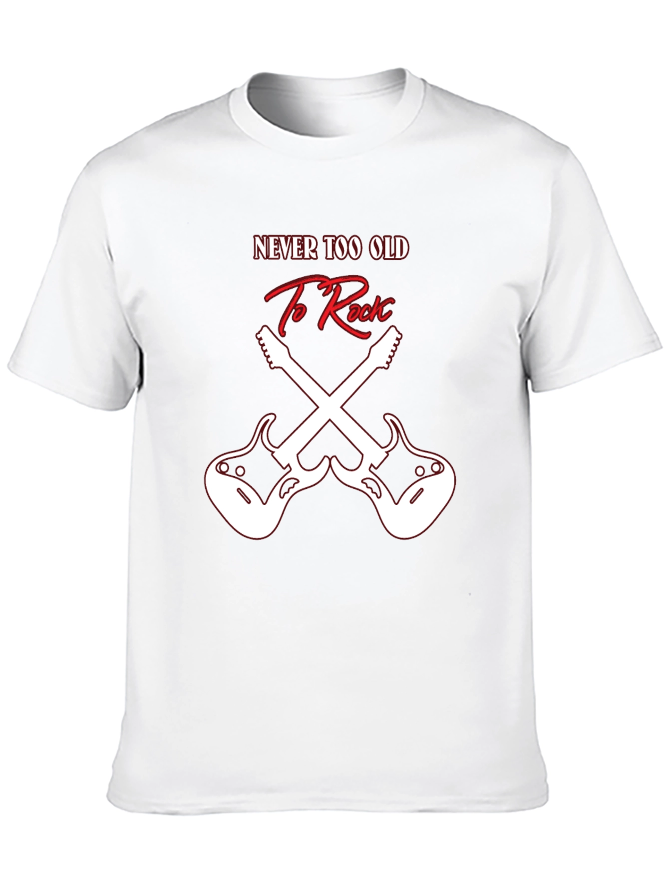 Never Too Old to Rock Graphic Tee