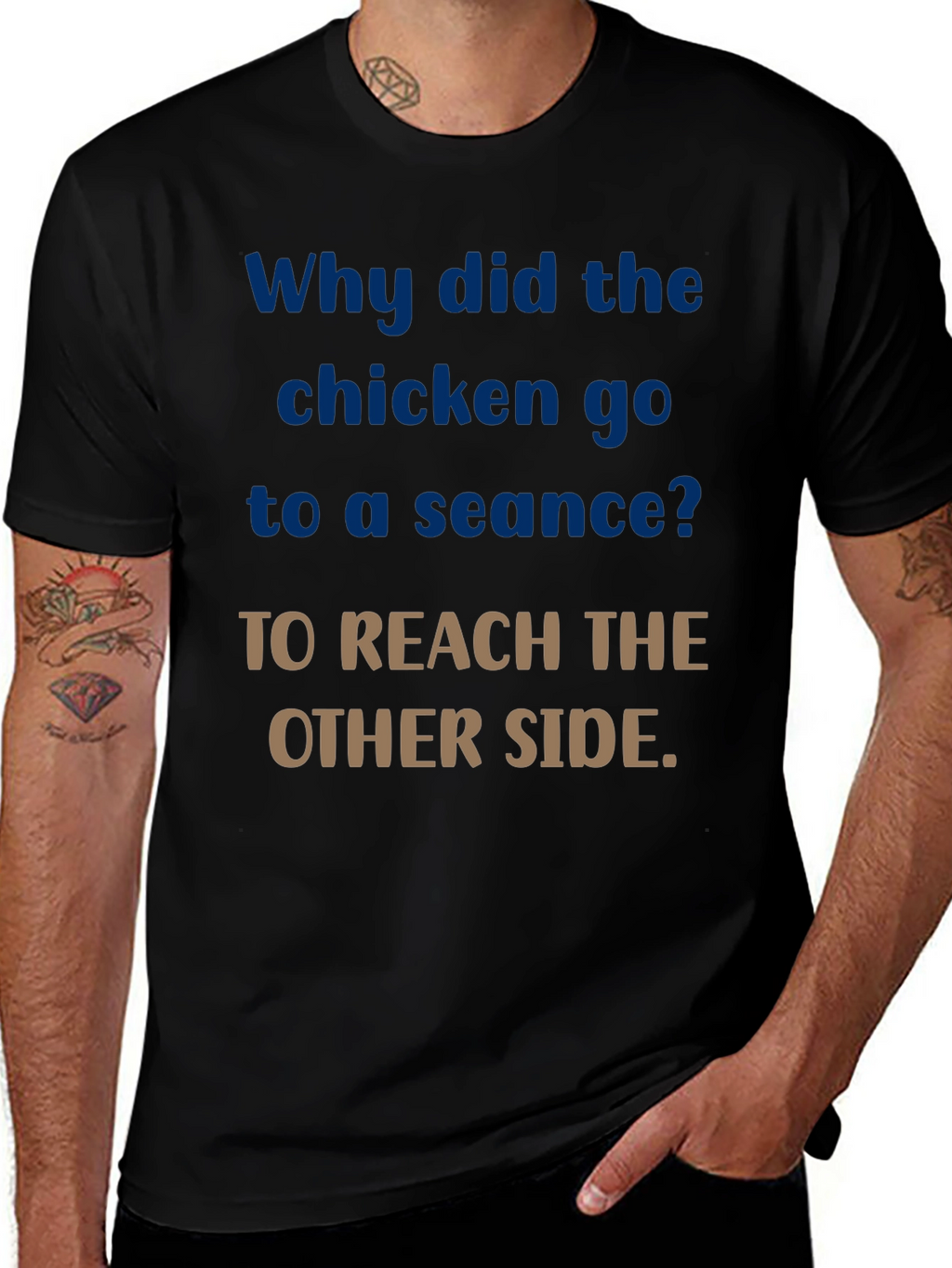 Chicken Seance Humor T-Shirt