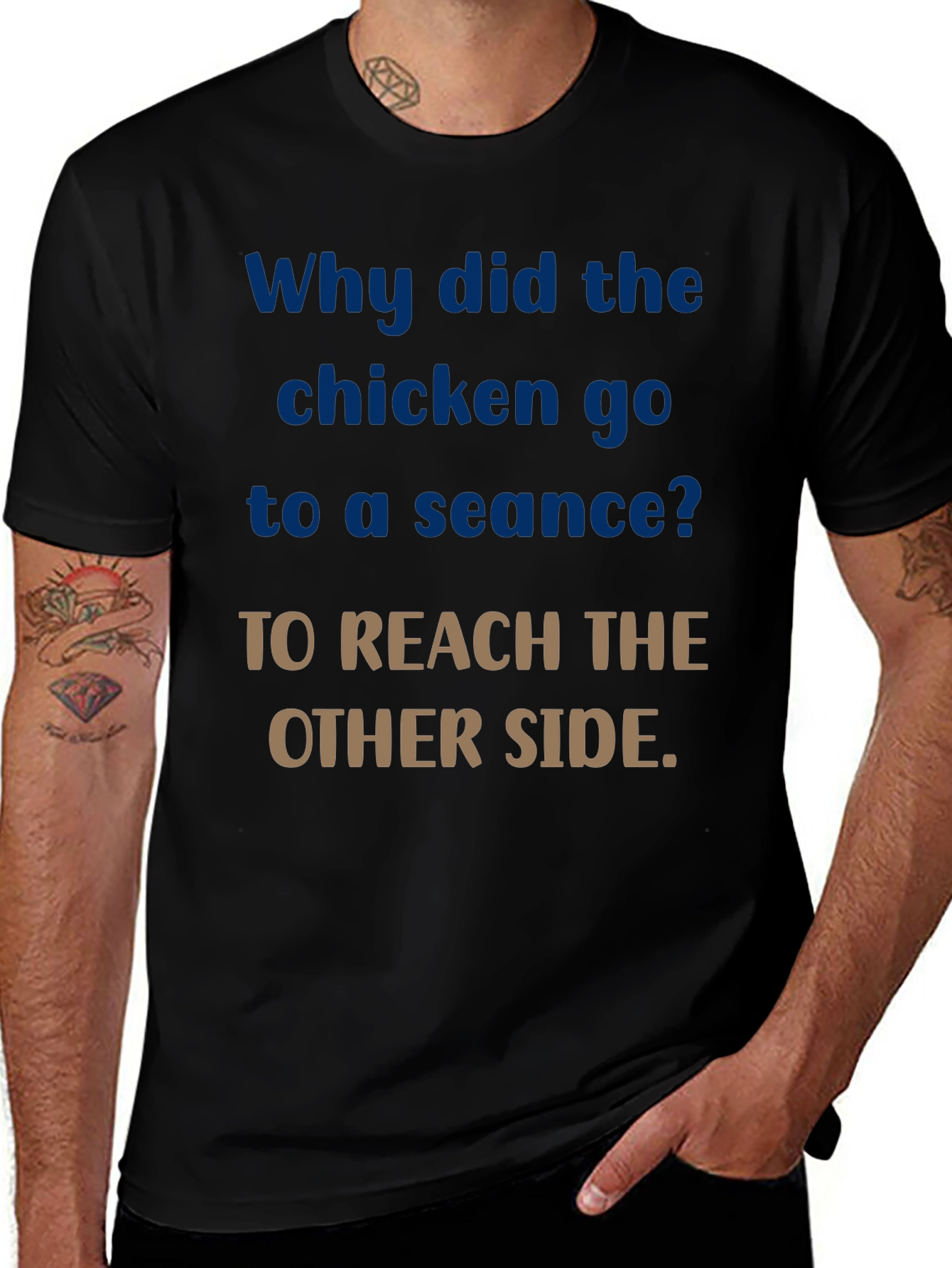 Chicken Seance Humor T-Shirt