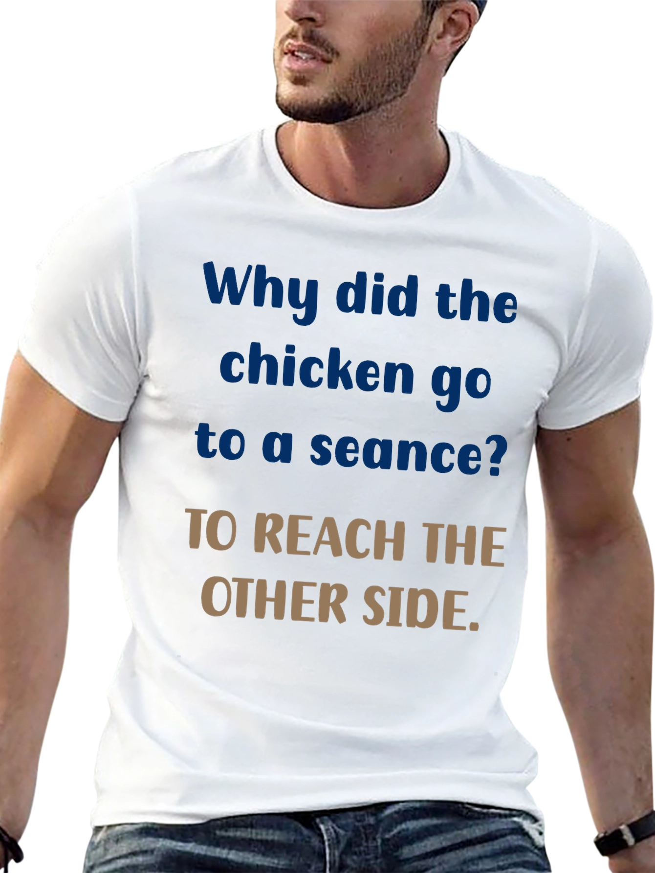 Chicken Seance Humor T-Shirt