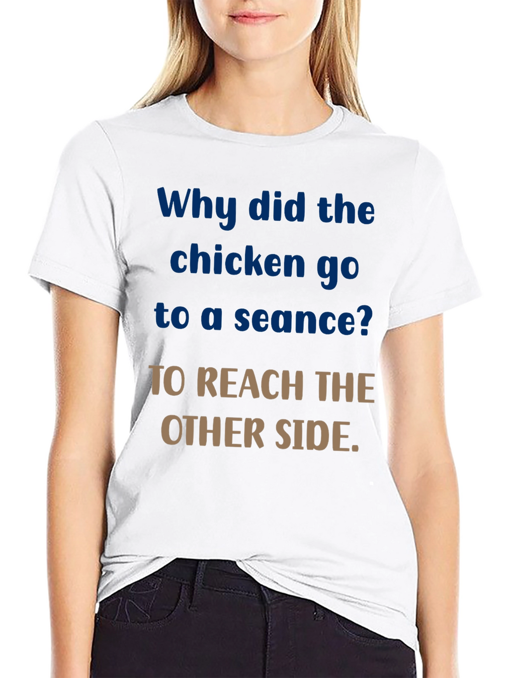 Chicken Seance Humor T-Shirt