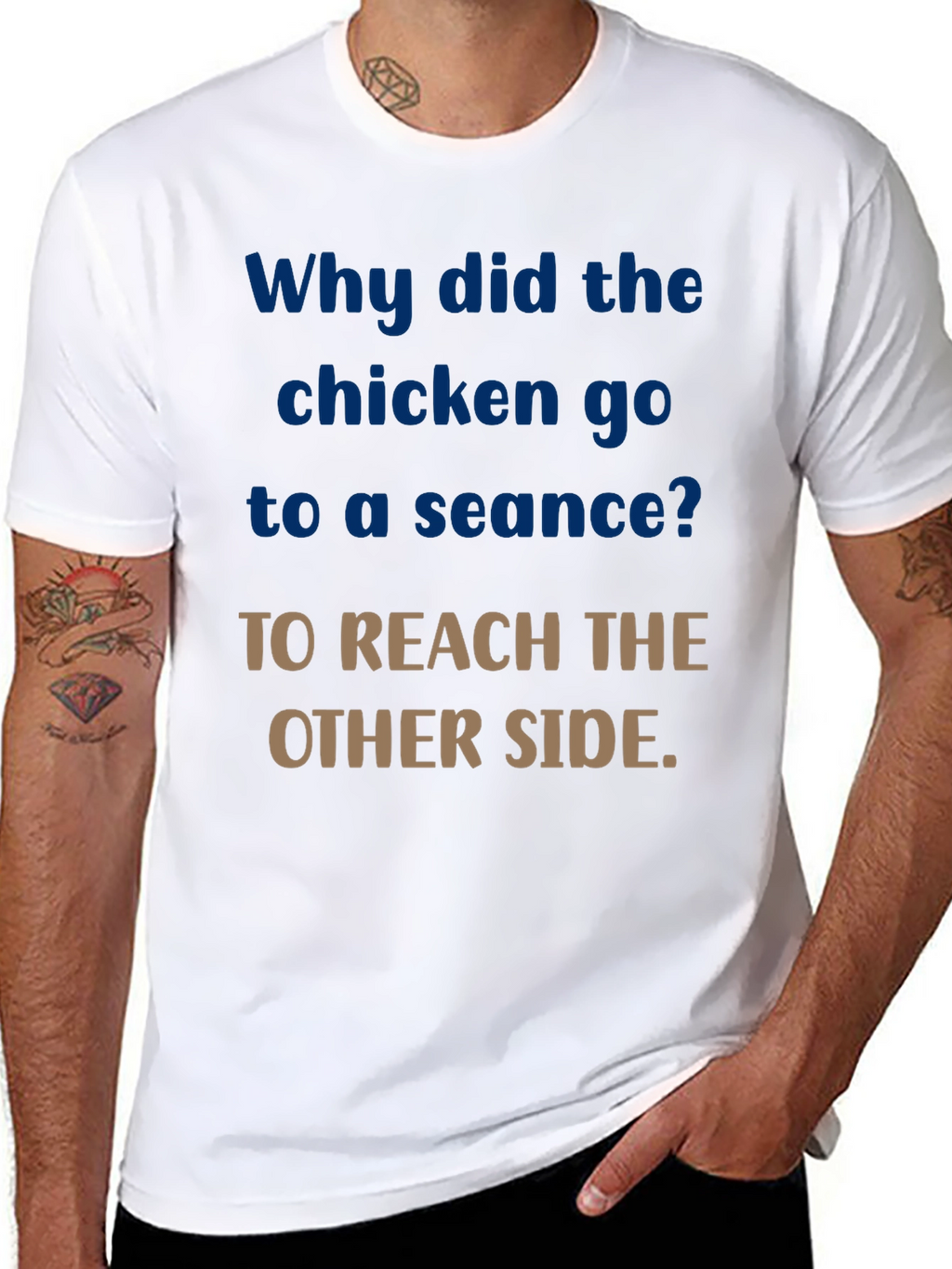 Chicken Seance Humor T-Shirt