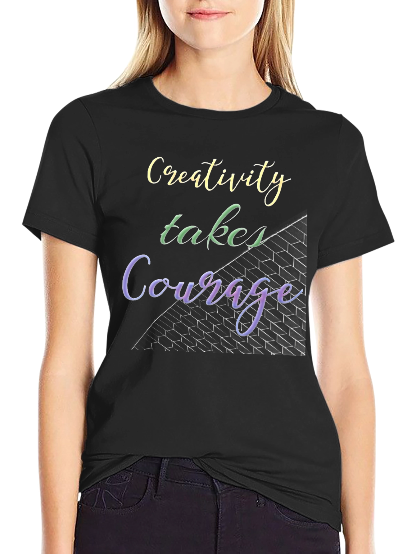 Creativity Takes Courage Graphic Tee