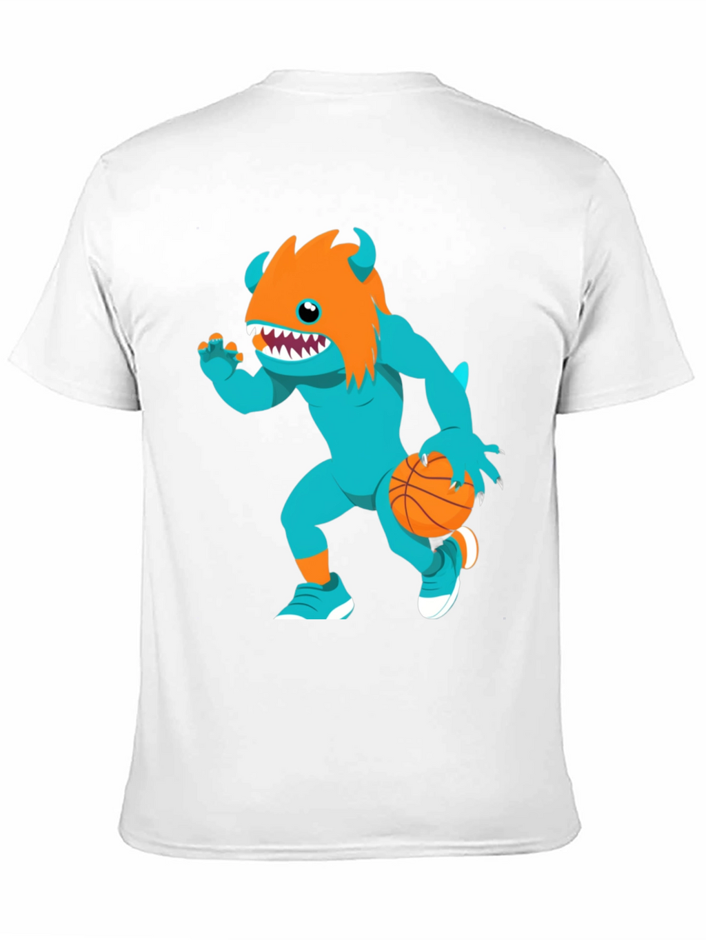 Monster Basketball Graphic T-Shirt