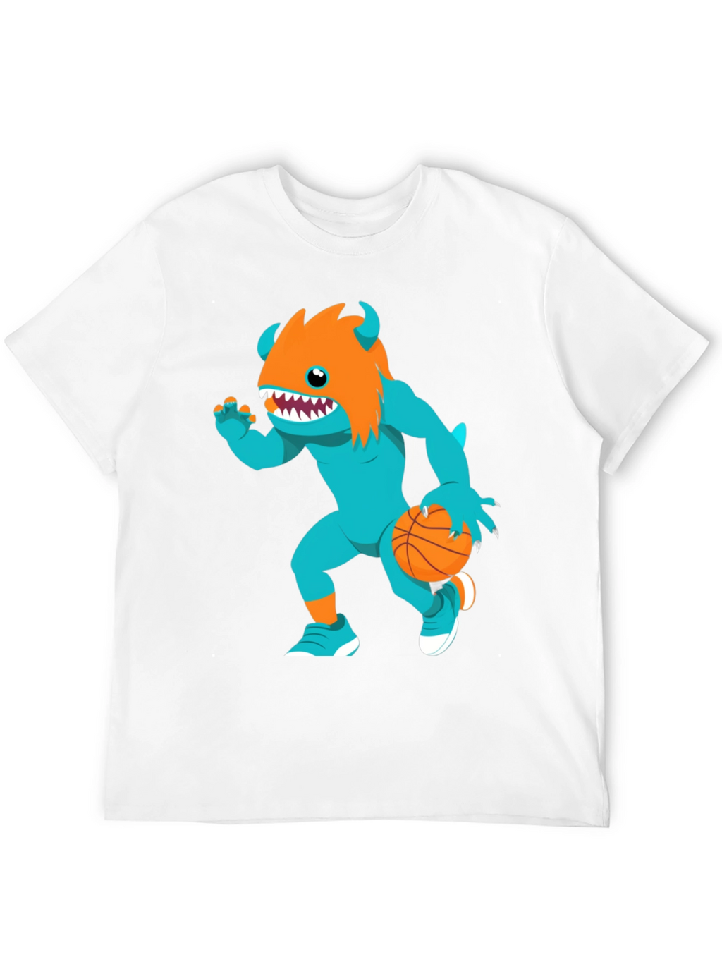 Monster Basketball Graphic T-Shirt