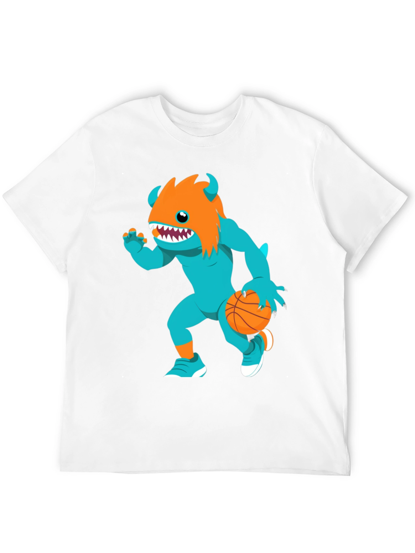 Monster Basketball Graphic T-Shirt